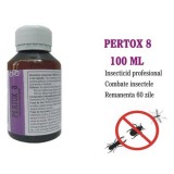 Pertox 8 100ml - Solutie anti gandaci, muste, tantari, purici, capuse.